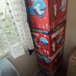 Unopened Size One Huggies