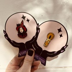 Set of hocus pocus enamel pins Disney