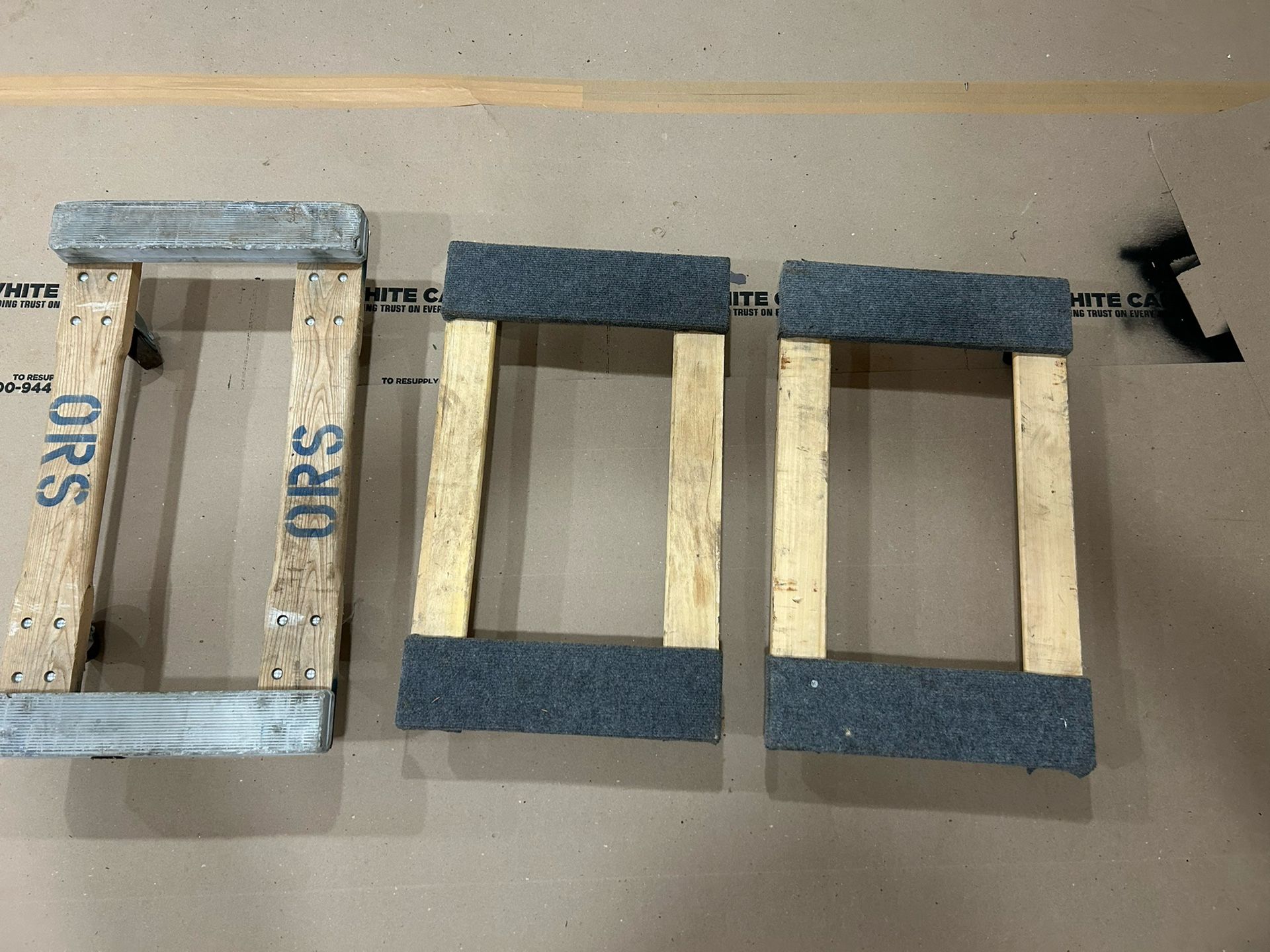 Three Furniture Dollies