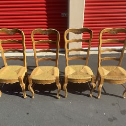 Vintage Ladder Back Chairs