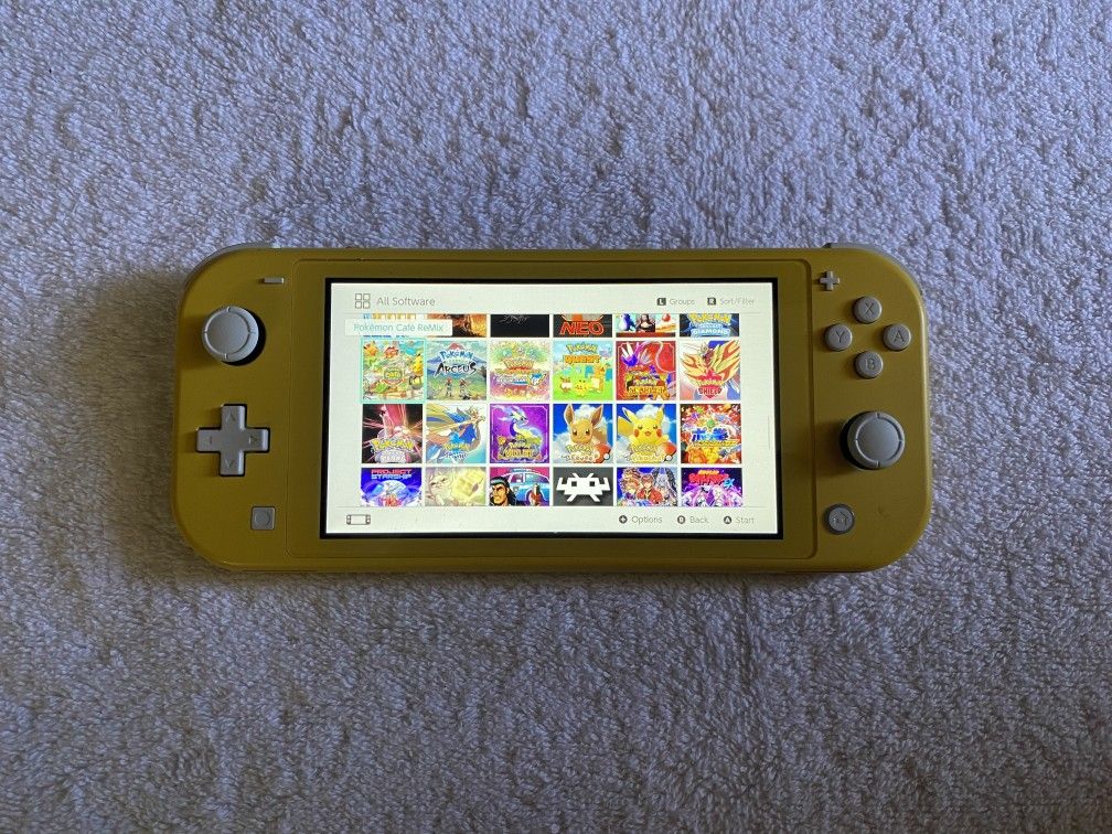 Nintendo Switch Lite Mod With 125 Switch Games and 7500 Retro Arcade Games
