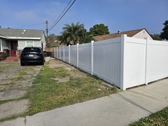 Vinyl Fence