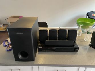 Samsung 5.1 surround sound with receiver.