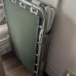 Folding bed camping