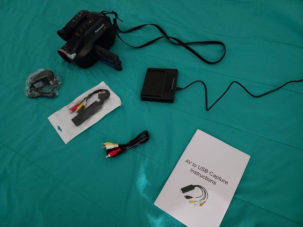 Panasonic VHS Cassette Camcorder 