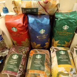 Starbucks Coffee Bean Bag $10 Each