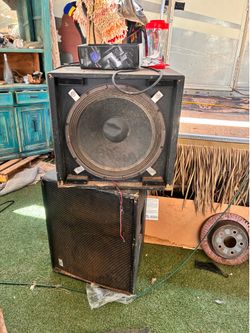 Bag End R-15 & SR-18 low frequency speakers