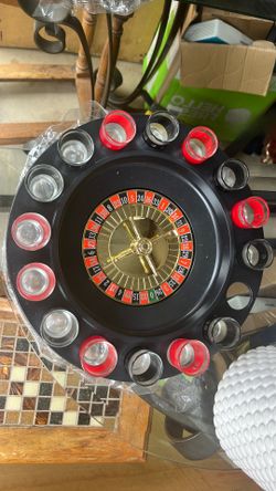 Roulette Shot Glass Game