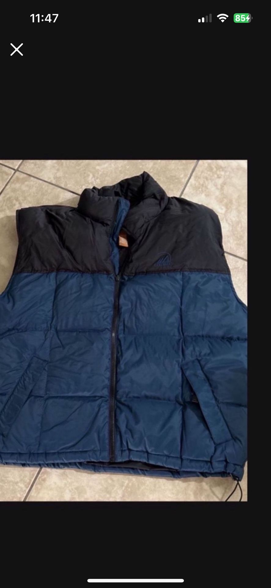 Colorado Puffer Vest Large
