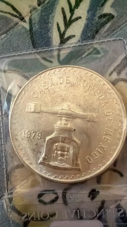 1979 casa de moneda de Mexico silver
