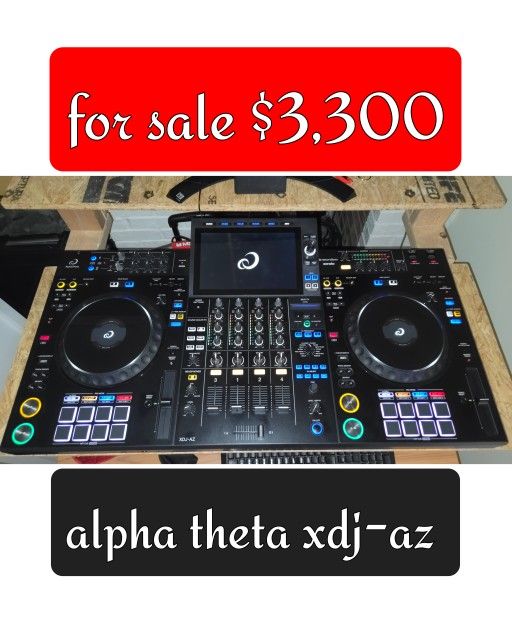 alpha theta xdj ~ az [dj deck] for sale ~ $3,300