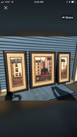 Beautiful huge pictures in great condition. Asking a very low price