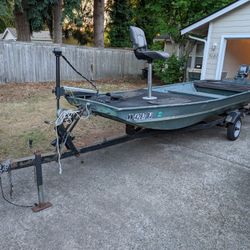 16 Foot Flat Bottom John Boat 