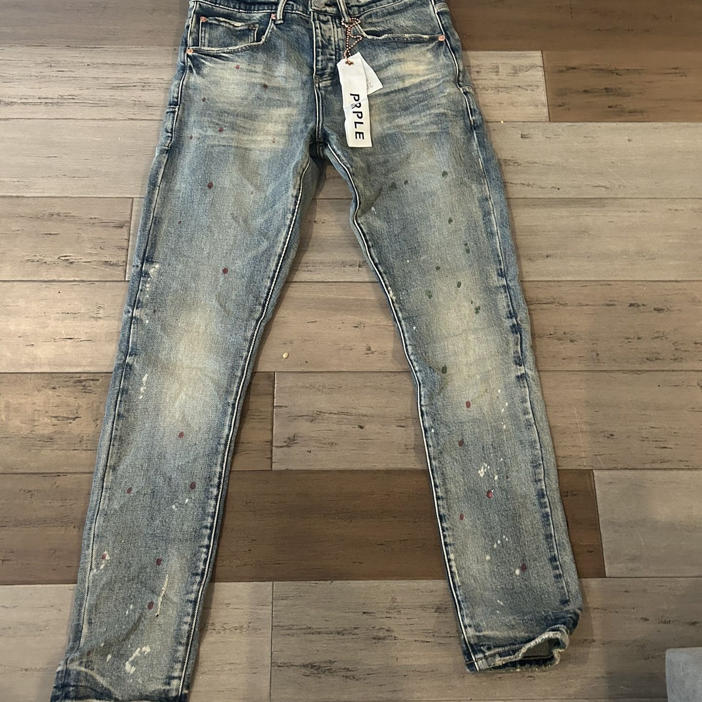 PURPLE Brand Jeans- P002 Vintage Spotted Indigo for Sale in