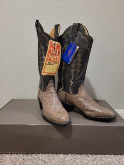 Woman's Ostrich Boots