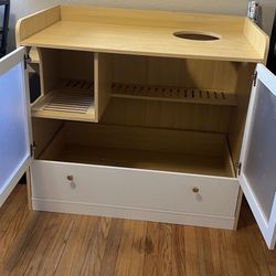 Cat Litter Box Cabinet