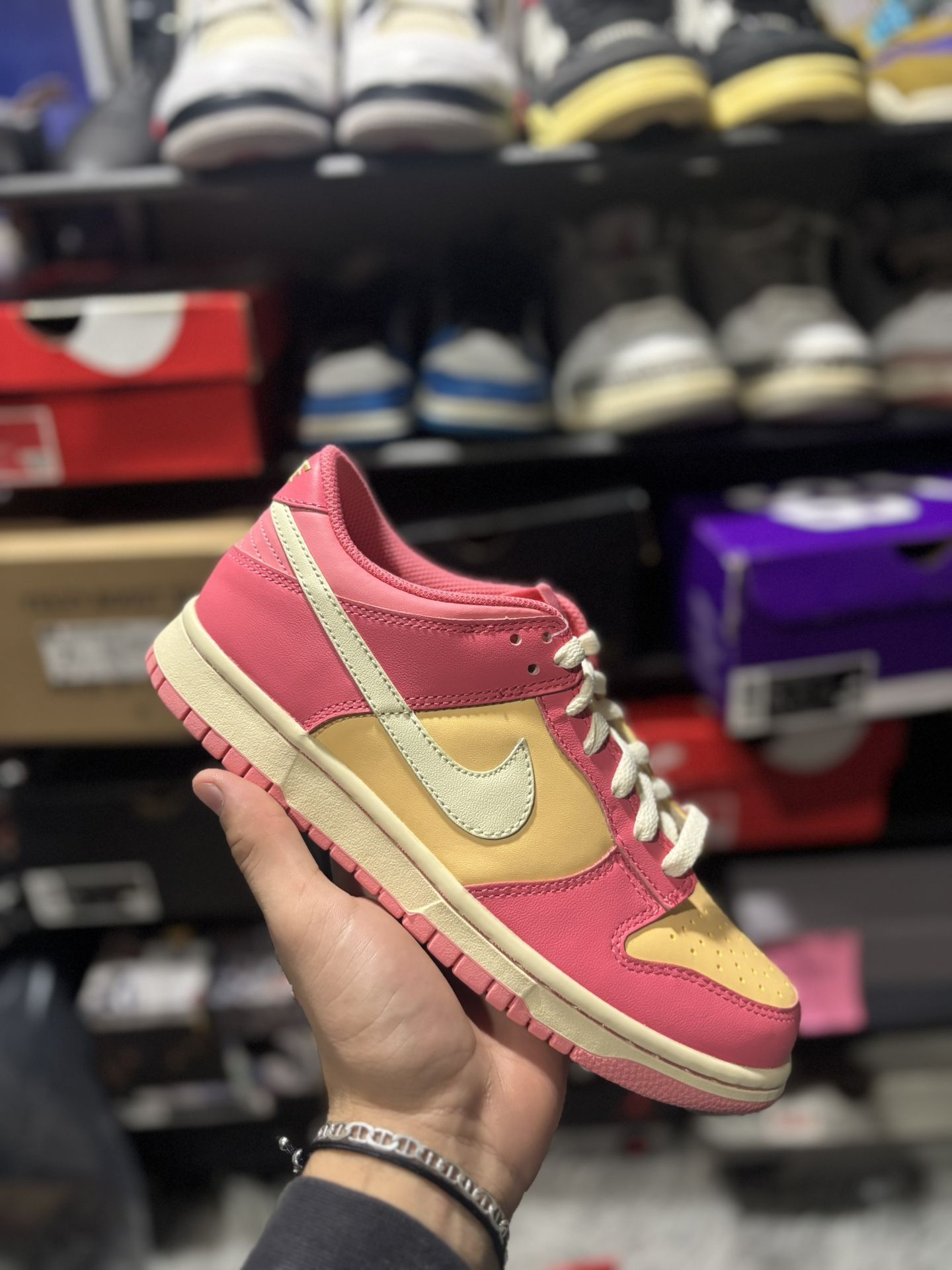 Dunk Low “Strawberry Peach Cream” Brand New Size 6.5y