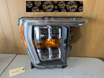 2021 2022 2023 Ford F-150, F150 Passenger Side Right Side Headlight