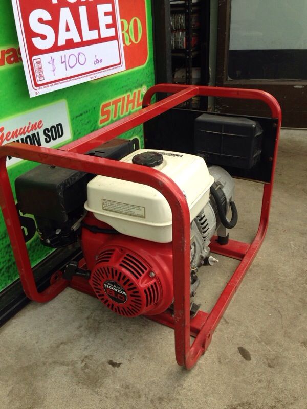 Honda generator 8 hp 5250 watts