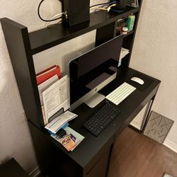 Computer Desk With Three Drawers 