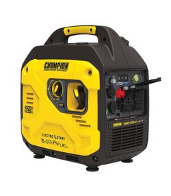 CHAMPION 4000 Starting/3300W Running Electric Start Dual Fuel RV Ready Inverter Generator NEW