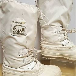 SOREL Snowlion Winter Boots - Womens Size 7
