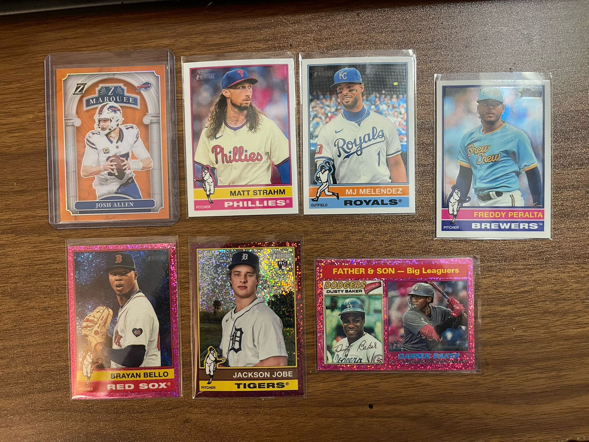 Baseballs & Footballs Cards