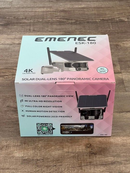 EMENEC SOLAR DUAL-LENS 180°