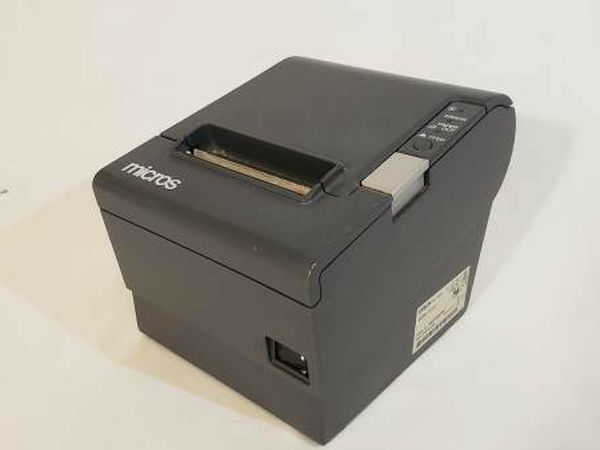 Epson TM-T88IV Thermal Label Printer ReStick POS Printer, Compact Repositionable, Liner-free. Model: M129H with IDN interface