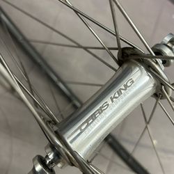 Chris King wheels, Shimano XT 9 spd, 700c