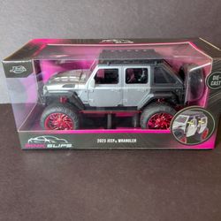 Jada 1:24 Pink Slips Chase Edition 2023 Jeep Wrangler 