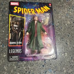 Spider-Man Retro Card Owl Marvel Ledgend