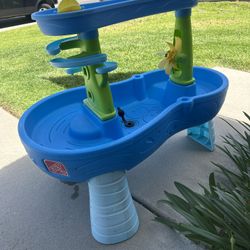 Step2 Rain Showers Splash Pond Water Table – Kids Outdoor Water Play