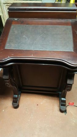 Captain desk antique