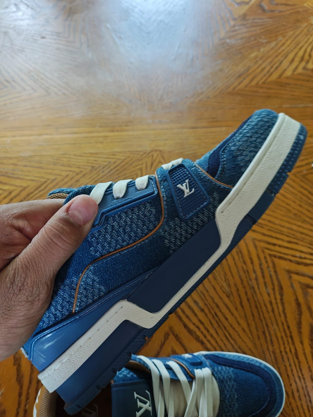 Louis Vuitton Blue denim