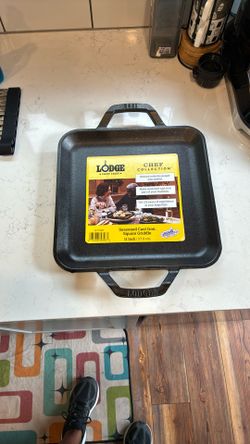 NEW Lodge Chef Collection Cast Iron Griddle 