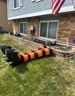 Airblown Inflatable Witch Legs Halloween Décor