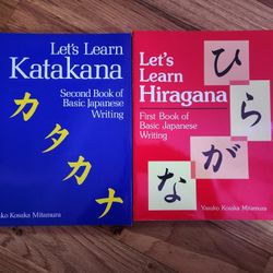 Learn Japanese Workbooks