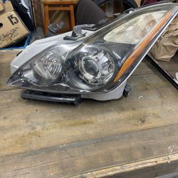 11-12 Infiniti G37 Coupe Left Headlight Original