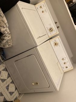 Washer and dryer