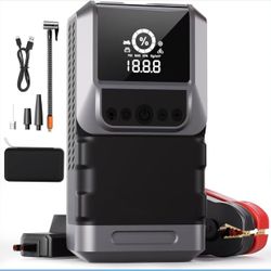 Car Jump Starter, Jump Starter Power Pack Portable, 12V Car Battery Booster Jump Starter, 2500A 4-in-1Jump Starter Power Bank, 10000mAh Car Battery Ch