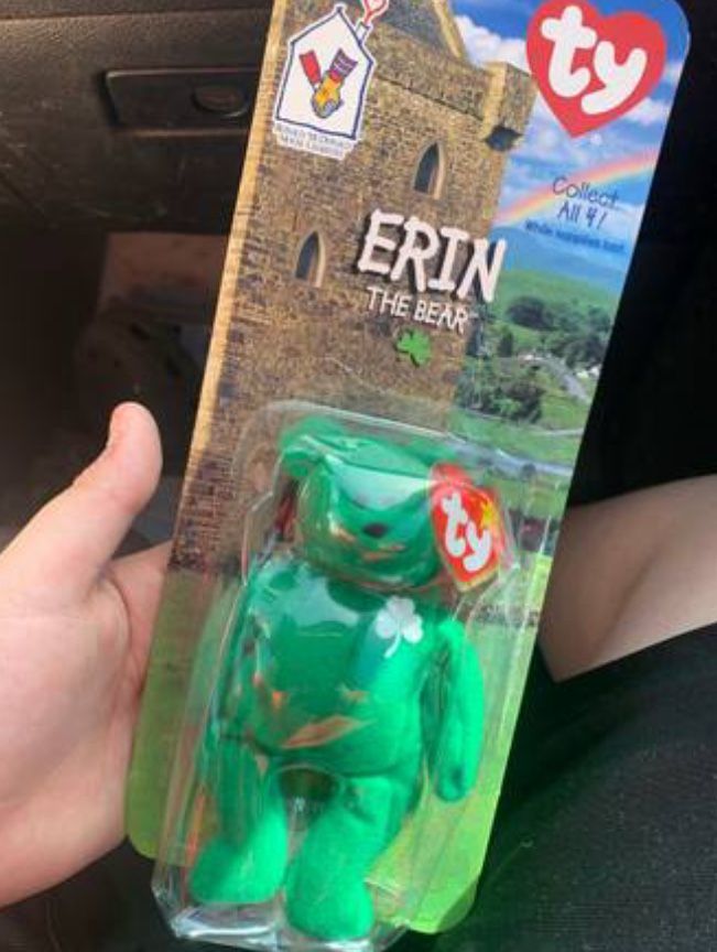 Erin The Bear TY McDonalds Toy 1997