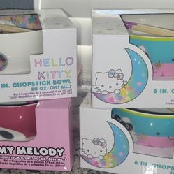 Hello Kitty Halloween Bowls