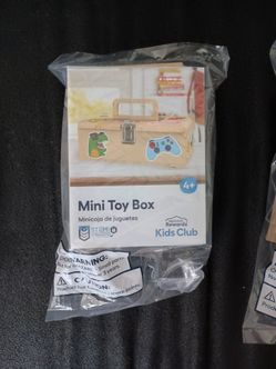3/$10 🌟 NEW Lowe's Mini Toy Box Project Craft