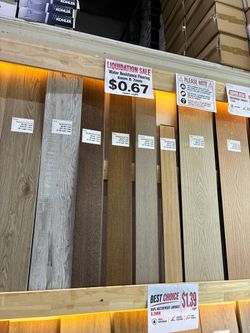Water Resistant Flooring 6mm & 7mm🔥‼️