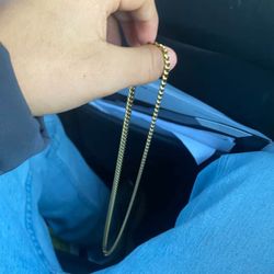GLD 22” Miami Cuban Chain 