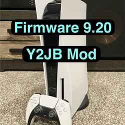 Firmware 9.20 PS5 Disc Console - Y2JB Mod