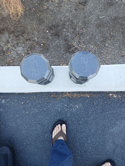 25lb dumb bells