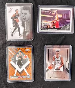 NBA Victor Wembanyama San Antonio Spurs 4 card lot