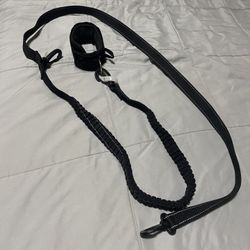 NEW Hands-Free Dog Leash with Bungee & Waist Belt – Shock Absorbing
